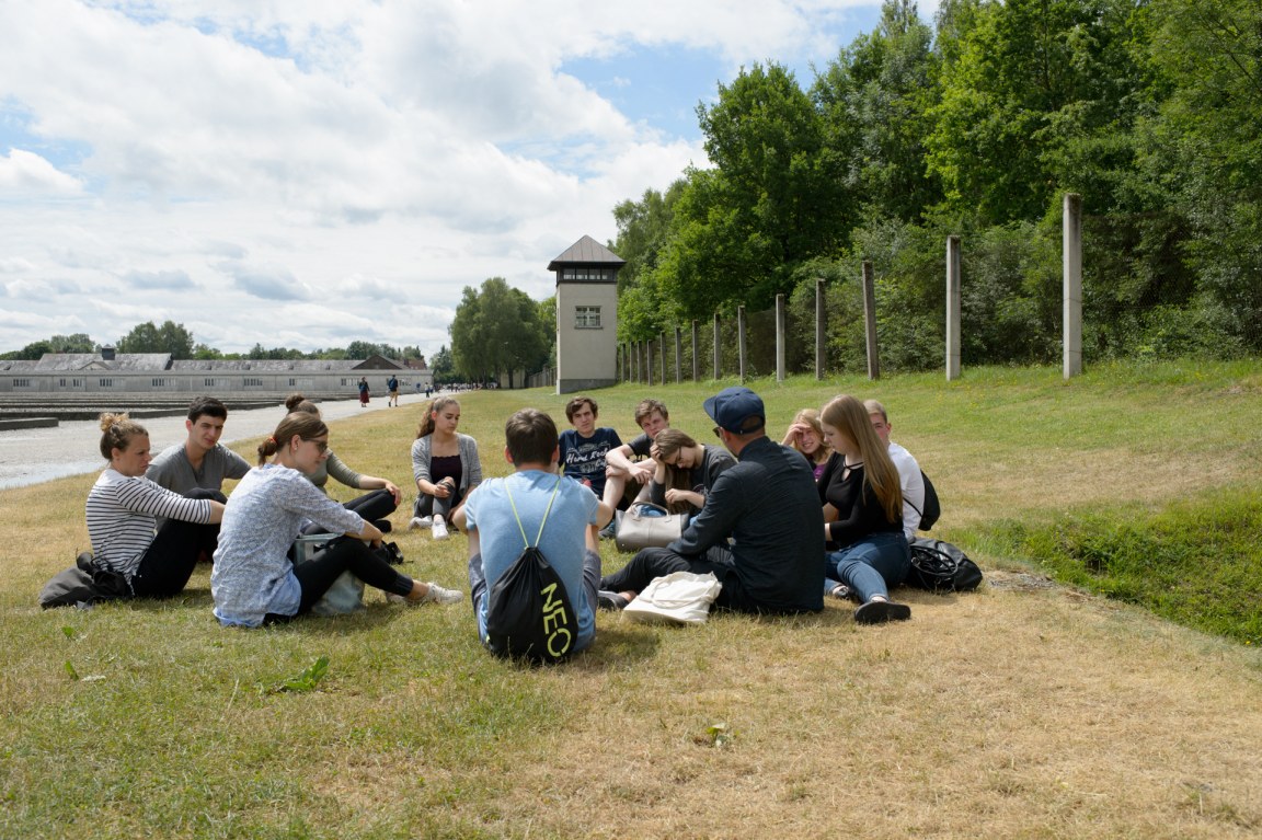 Rundgang auf der KZ-Gedenkstätte Dachau